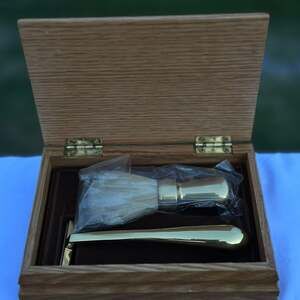 Vintage Gold  / Brass Suds Brush & Hand Razor